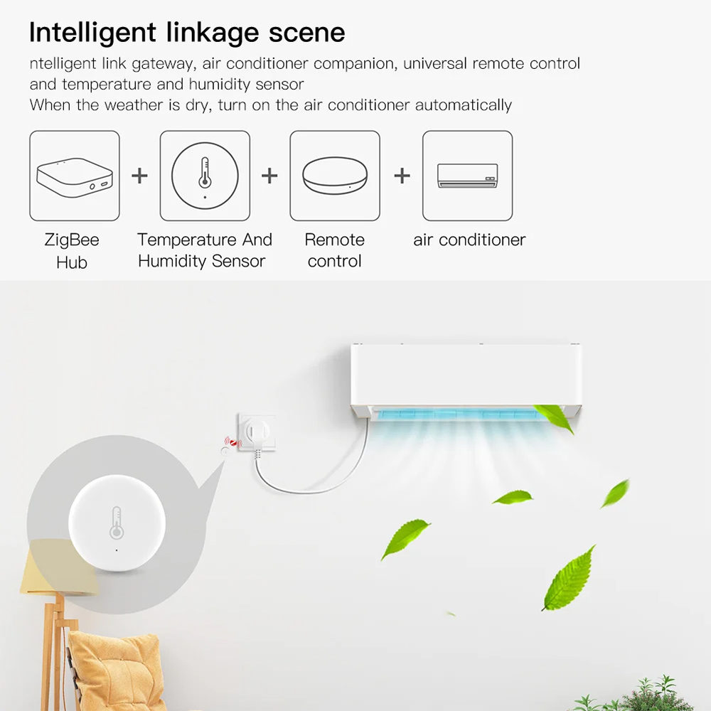 Tuya Smart Zigbee Temperature  - Home Automation Ideas ulasan dan harga