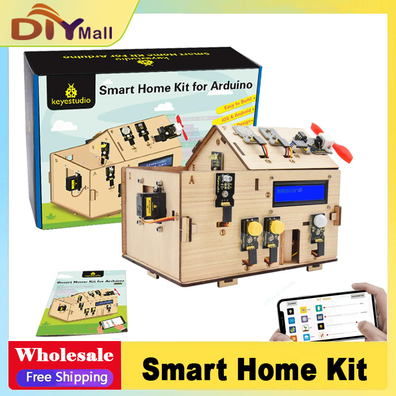 Keyestudio Smart IoT Home Kit  - Home Automation Arduino ulasan dan harga