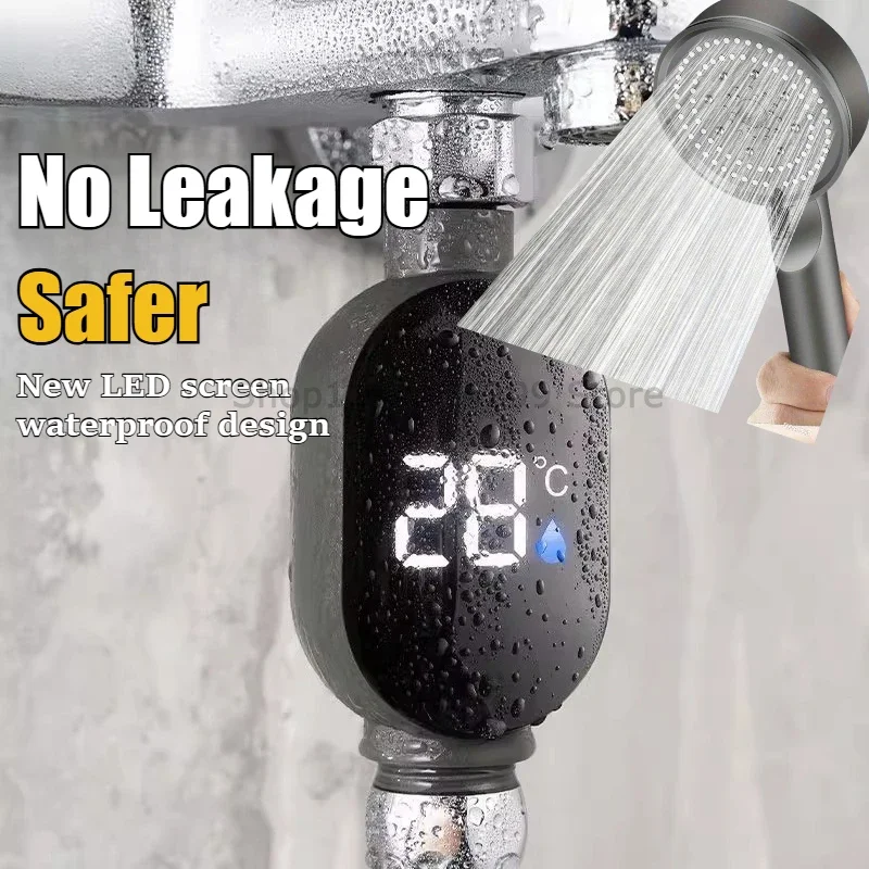 Black Bathroom Led Display Hom - Home Automation Industry ulasan dan harga