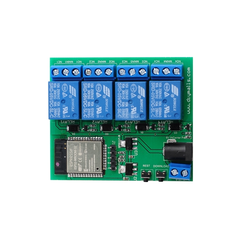 ESP32S 4-Channel WiFi/Bluetoot - Iot Diy Home Automation ulasan dan harga