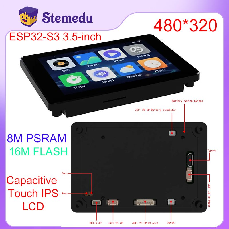 Mini ESP32-S3 3.5inch Capaciti - Home Automation Arduino ulasan dan harga