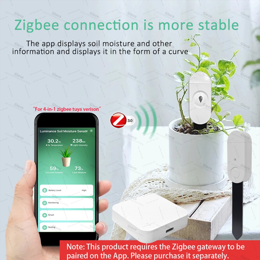 Zigbee Soil Moisture Sensor Me - Home Automation Ideas ulasan dan harga