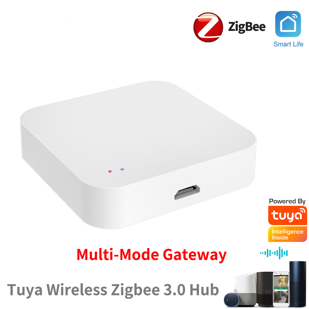 Tuya Zigbee Wireless Hub Gatew - Home Automation Tutorial ulasan dan harga
