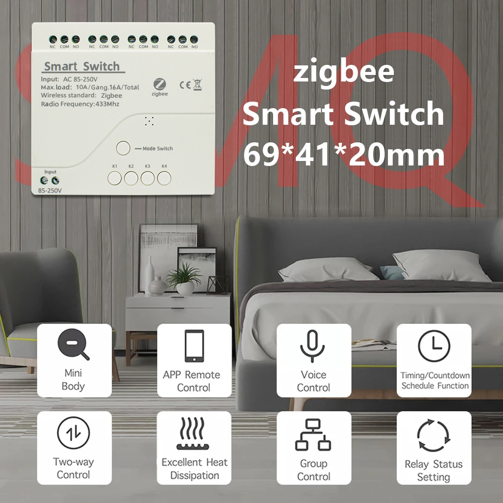 Zigbee Smart Switch Wifi Relay - Home Automation Ideas ulasan dan harga