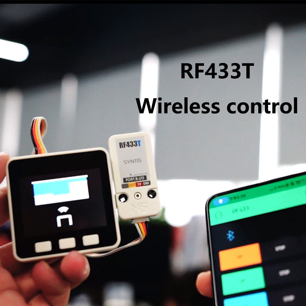 M5Stack Unit RF433T/RF433R IoT - Home Automation Tutorial ulasan dan harga