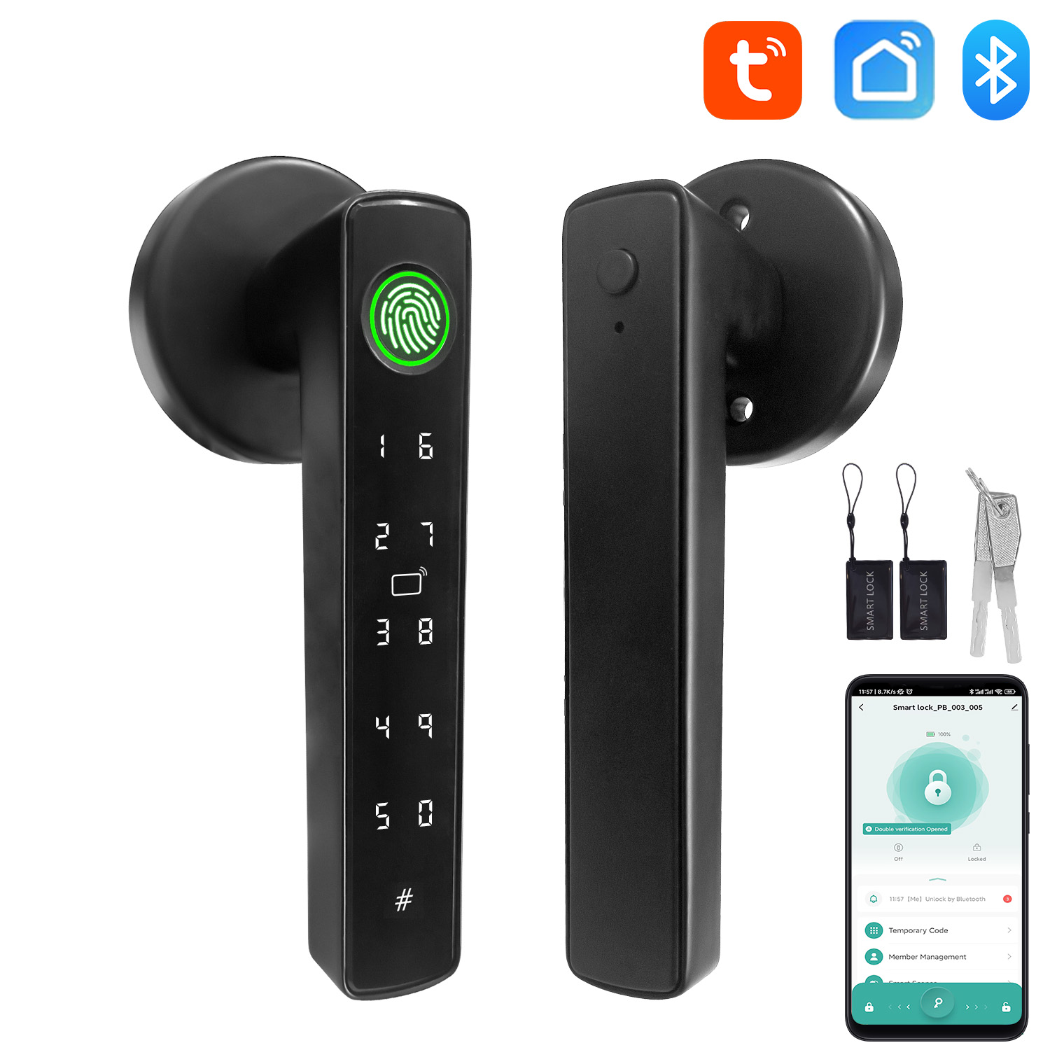 Tuya Smart Bluetooth Door Lock - Home Automation Tutorial ulasan dan harga